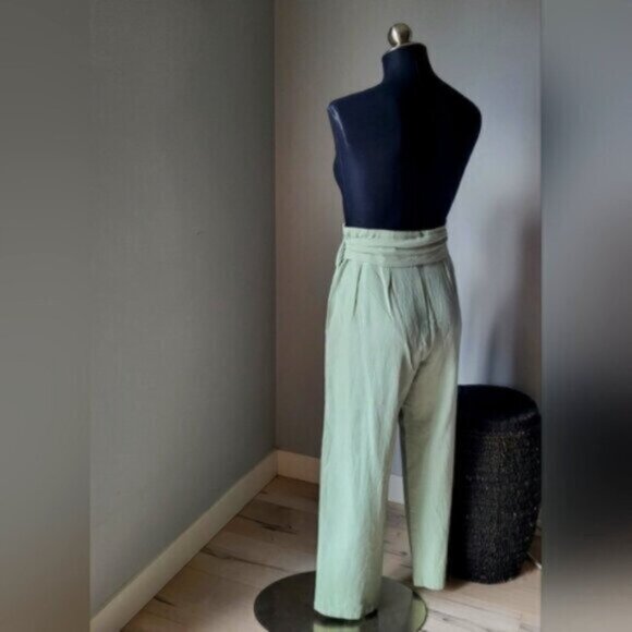 Mismash High Waist  Light Green Trousers NWT Sz Small - Picture 7 of 12